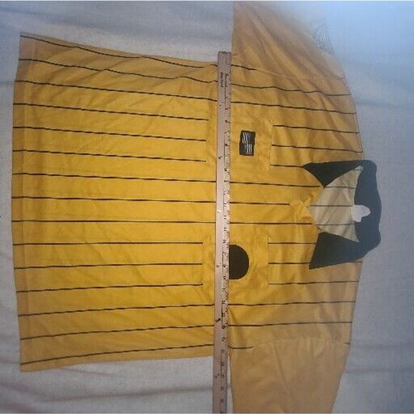 UNITED STATES SOCCER FEDERATION REFEREE SIZE XL SHORT SLEEVED POLO SHIRT Yellow - Picture 2 of 7